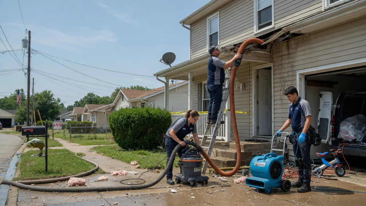Water Damage Restoration in Hillsdale, IN near me